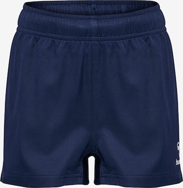 Regular Pantalon de sport Hummel en bleu : devant