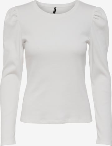 Maglietta 'Jima' di ONLY in bianco: frontale