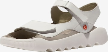 Softinos Sandale in Weiß: Vorderseite