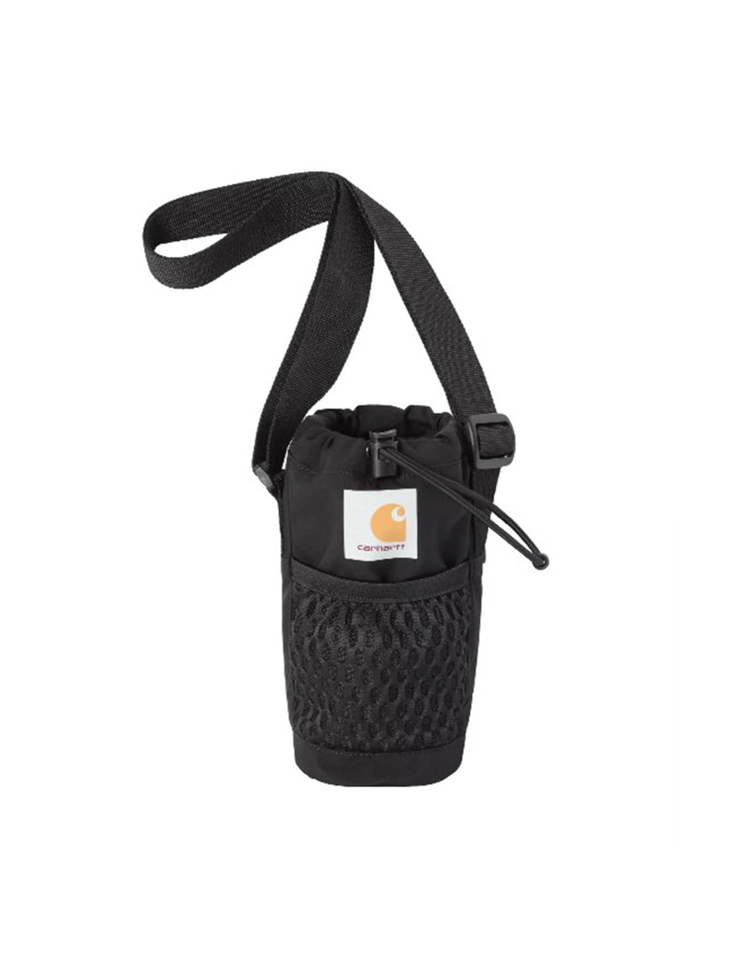 Carhartt WIP Skuldertaske 'Egerton Shoulder Bag Black / Black' i sort: forside
