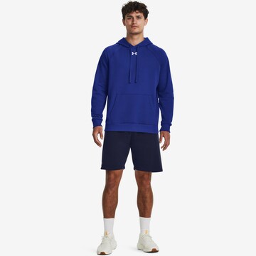 UNDER ARMOUR Athletic Sweatshirt in Blue