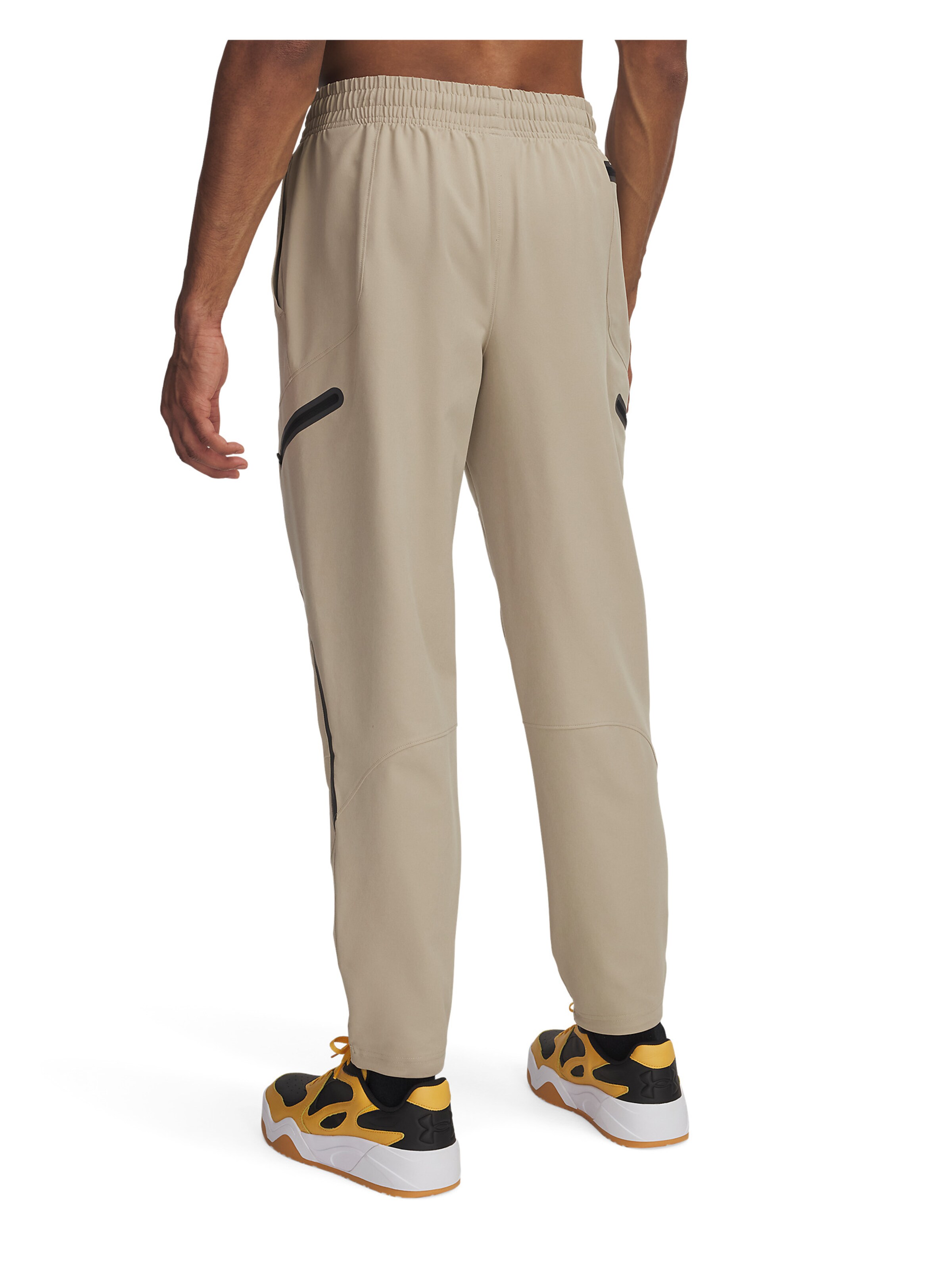 UNDER ARMOUR Regular Sports trousers 'Unstoppable' in Brown
