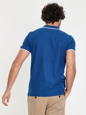 Threadbare Shirt in Blau