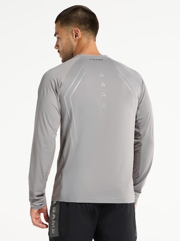 Maglia funzionale di A-Game in grigio
