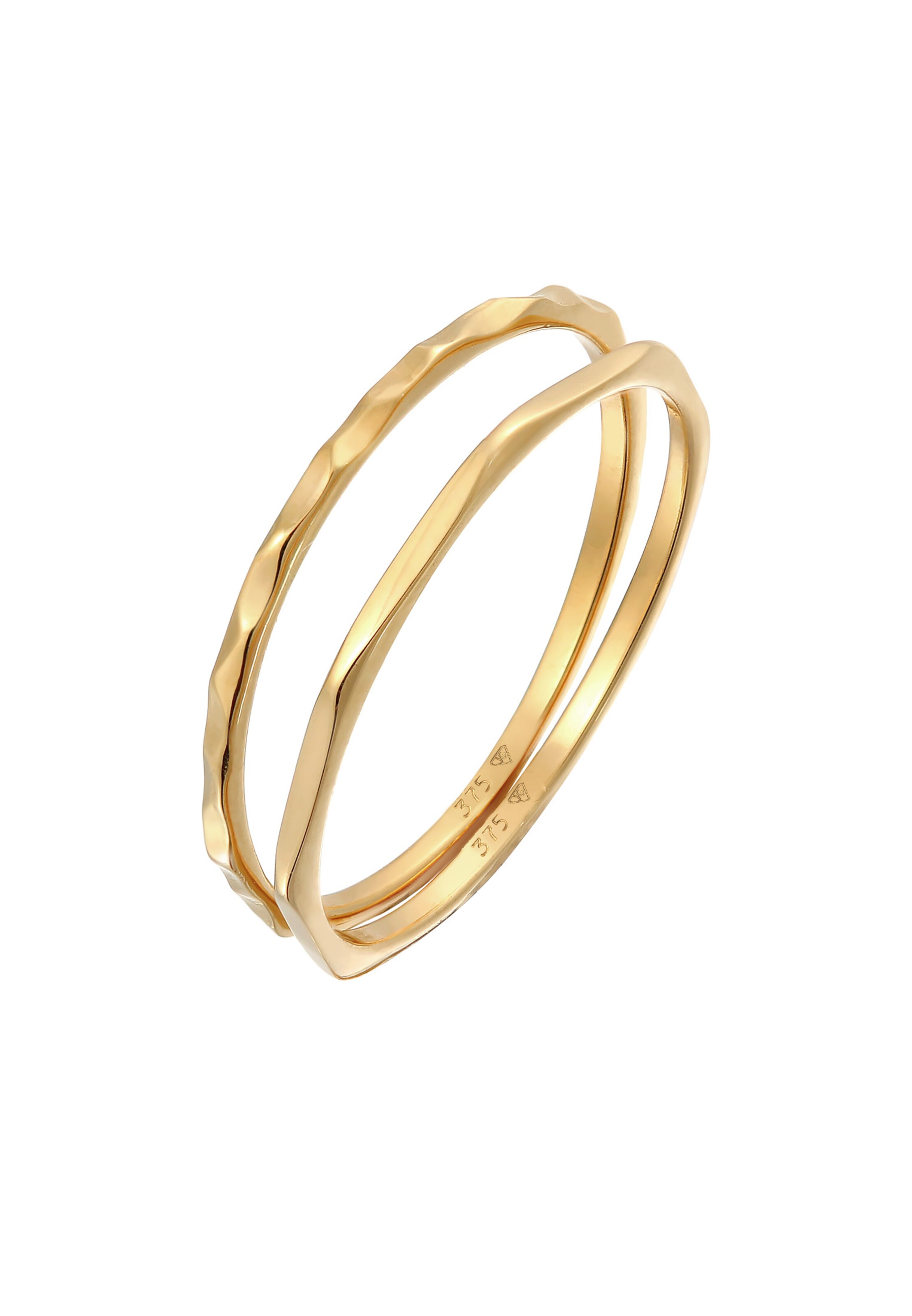 ELLI PREMIUM Ring in Goud: voorkant