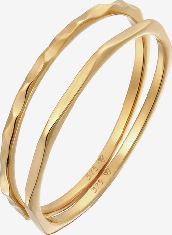 ELLI PREMIUM Ring in Goud: voorkant