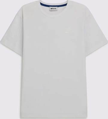 T-Shirt GAS en blanc : devant