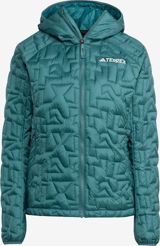 ADIDAS TERREX - Chaqueta de montaña 'Xperior' en verde: frente