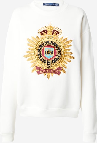 Polo Ralph Lauren - Sudadera en blanco: frente