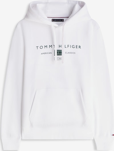 TOMMY HILFIGER Sweater majica 'Brand Love' u mornarsko plava / zelena / crvena / bijela, Pregled proizvoda