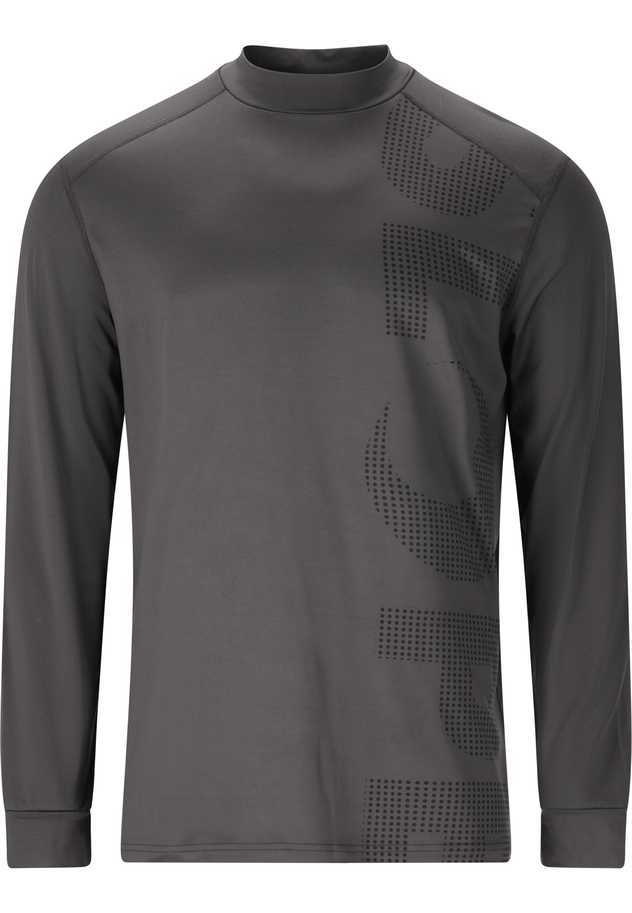 SLOPE Performance shirt 'Riggs' in Grey: front