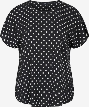 Zizzi - Blusa 'VANNI' en negro: frente