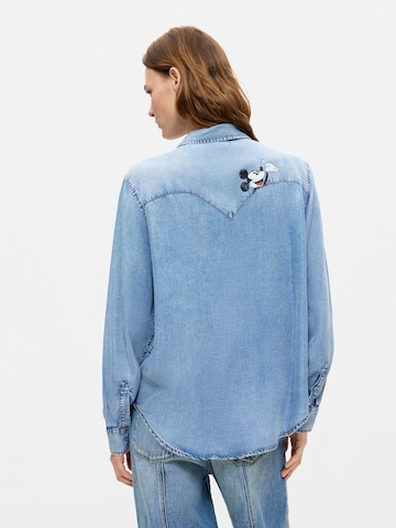Desigual - Blusa 'Mickey Disney' en azul