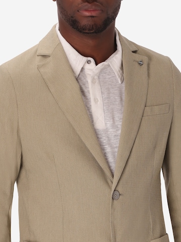 Distretto12 - Ajuste regular Chaqueta tipo saco para negocios 'Ginseng' en verde