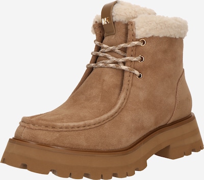 Suvarstomieji kulkšnis dengiantys batai 'CADE' iš MICHAEL Michael Kors, spalva – ruda (konjako), Prekių apžvalga