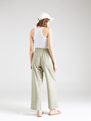 VILA Wide Leg Hose 'PRISILLA' in Grün