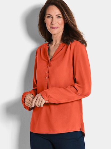 Goldner Blouse in Oranje: voorkant