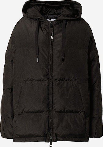 OOF WEAR Winter Jacket in Black: front