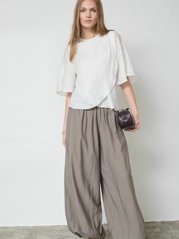 Maglietta ' ConnyCC ' di co'couture in bianco: frontale