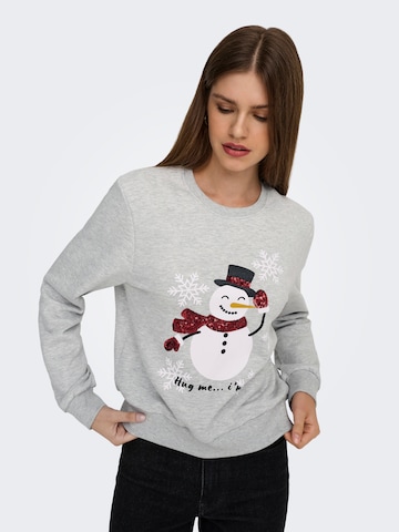 ONLY Sweatshirt in Grau