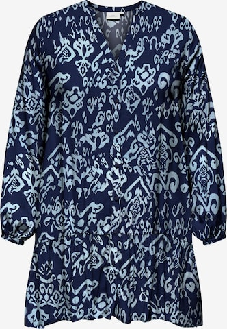 ONLY Carmakoma Shirt Dress 'MARRAKESH' in Blue: front