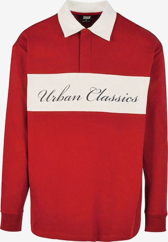 Maglietta di Urban Classics in rosso: frontale