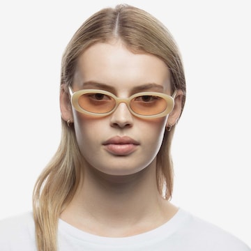 LE SPECS Sonnenbrille 'Outta Love' in Braun