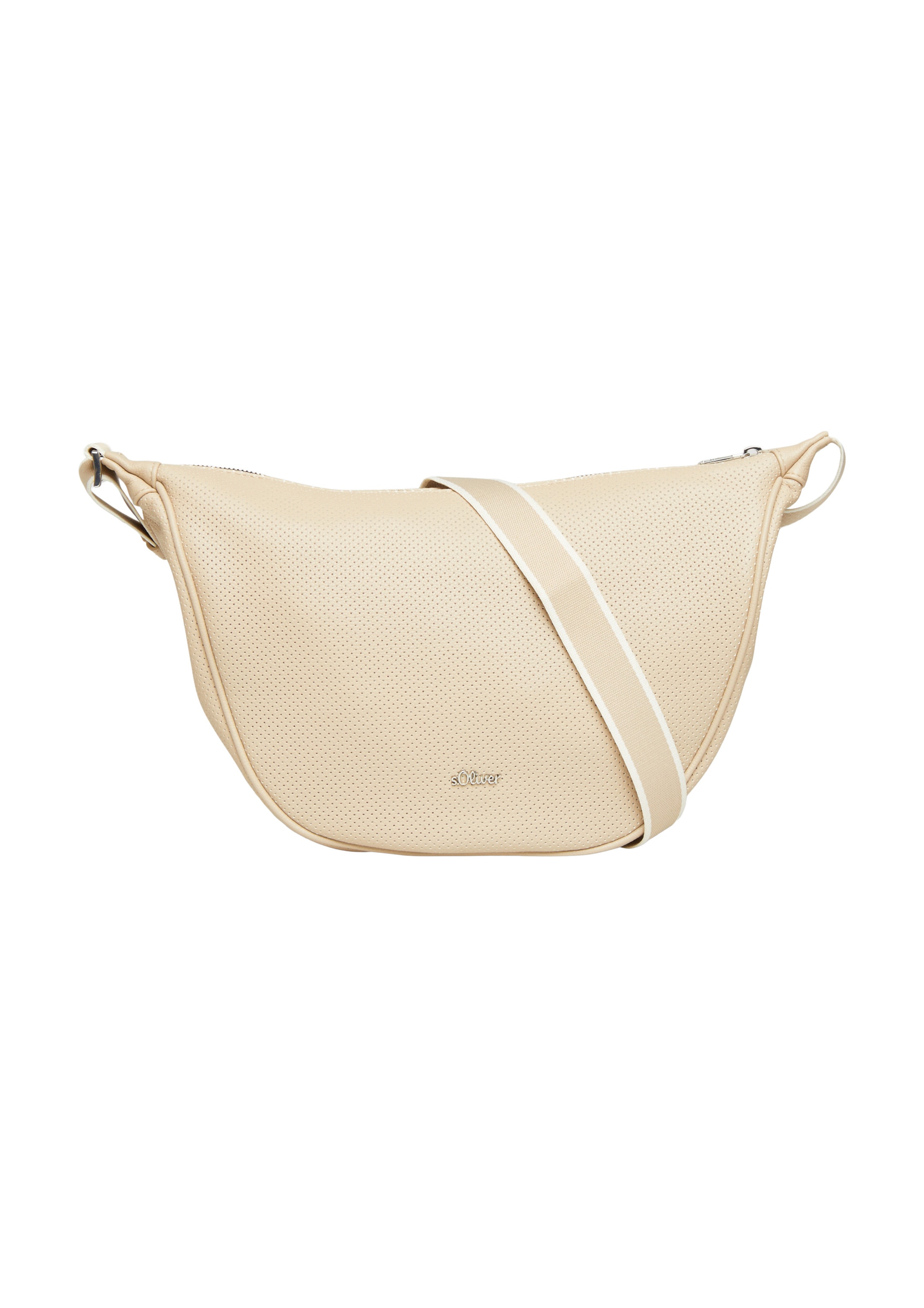 s.Oliver Crossbody Bag in Beige: front