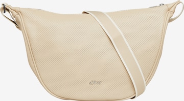 s.Oliver Crossbody Bag in Beige: front