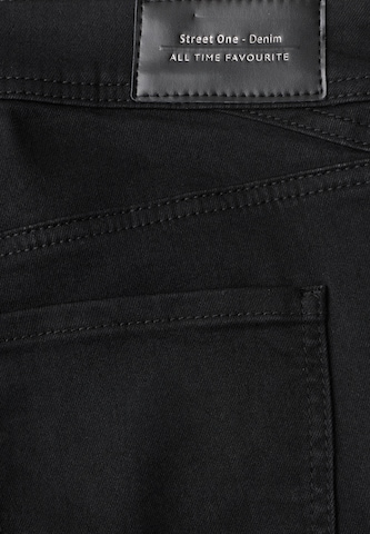 Slimfit Jeans di STREET ONE in nero