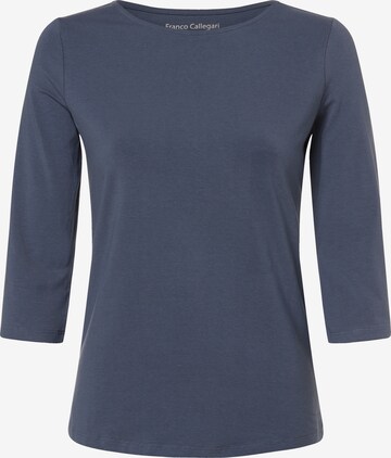 Franco Callegari Shirt in Blauw: voorkant