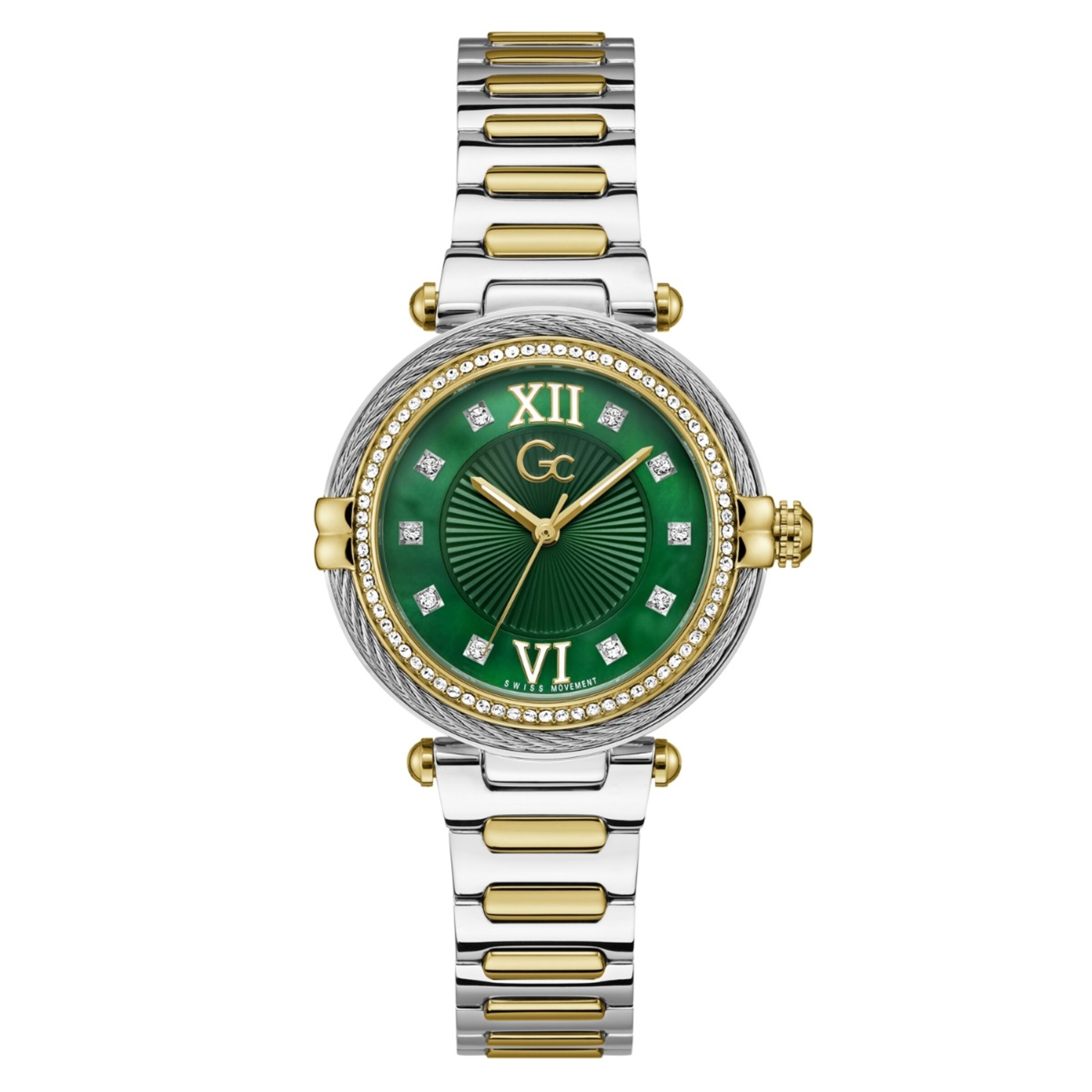 Gc Analog watch in Silver: front