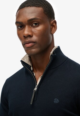 Pull-over 'Essentials' Superdry en bleu