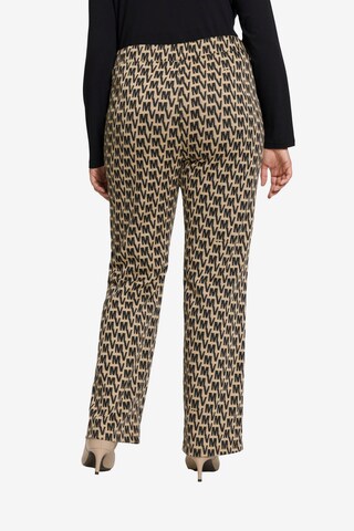 Regular Pantalon 'Mary' Ulla Popken en beige