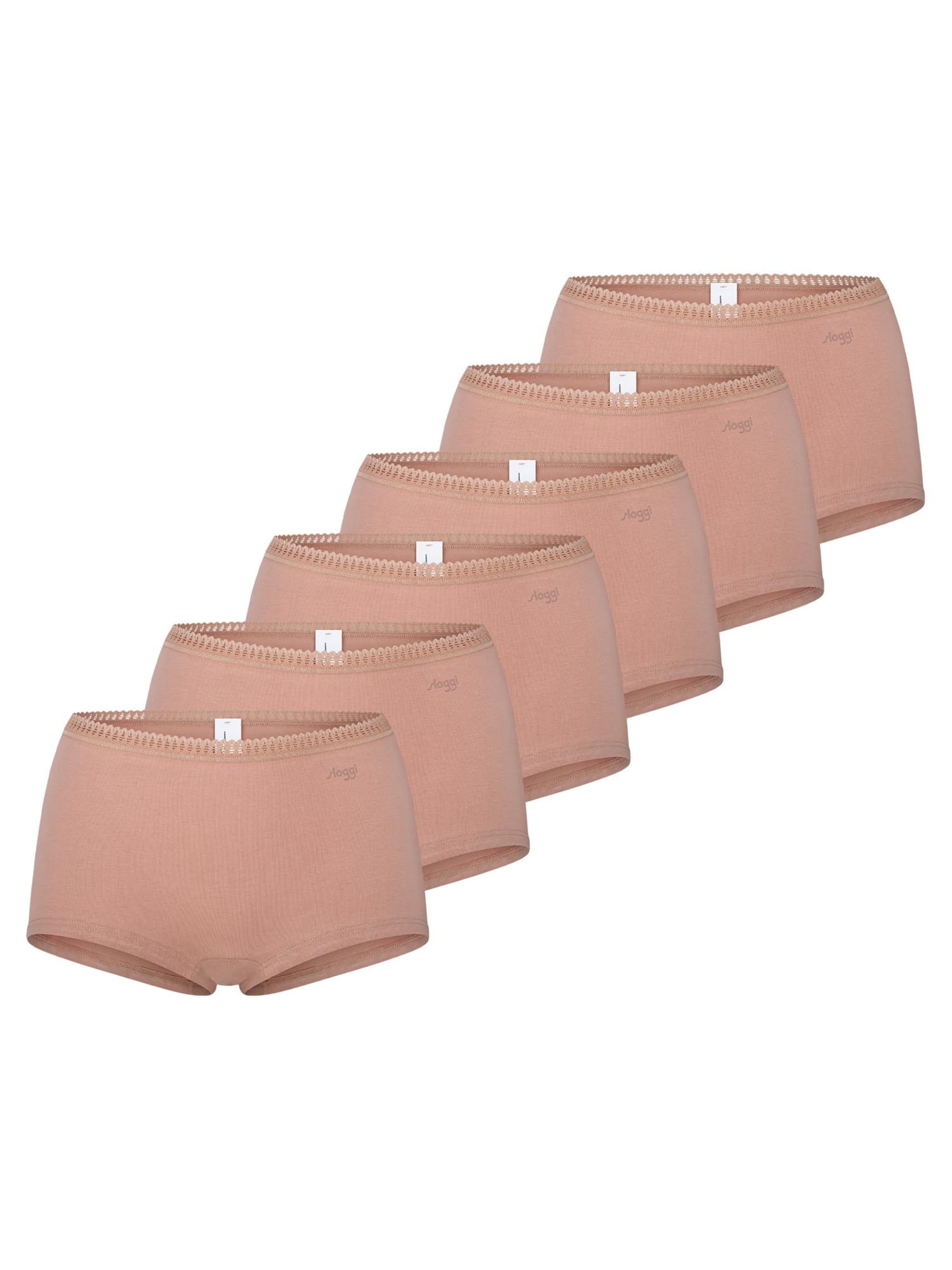 SLOGGI Boyshorts 'GO Crush' in Brown: front