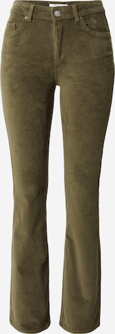ONLY Flared Pants 'Mary' in Green: front