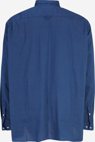 Tommy Hilfiger Big & Tall Comfort fit Overhemd 'Flex' in Blauw