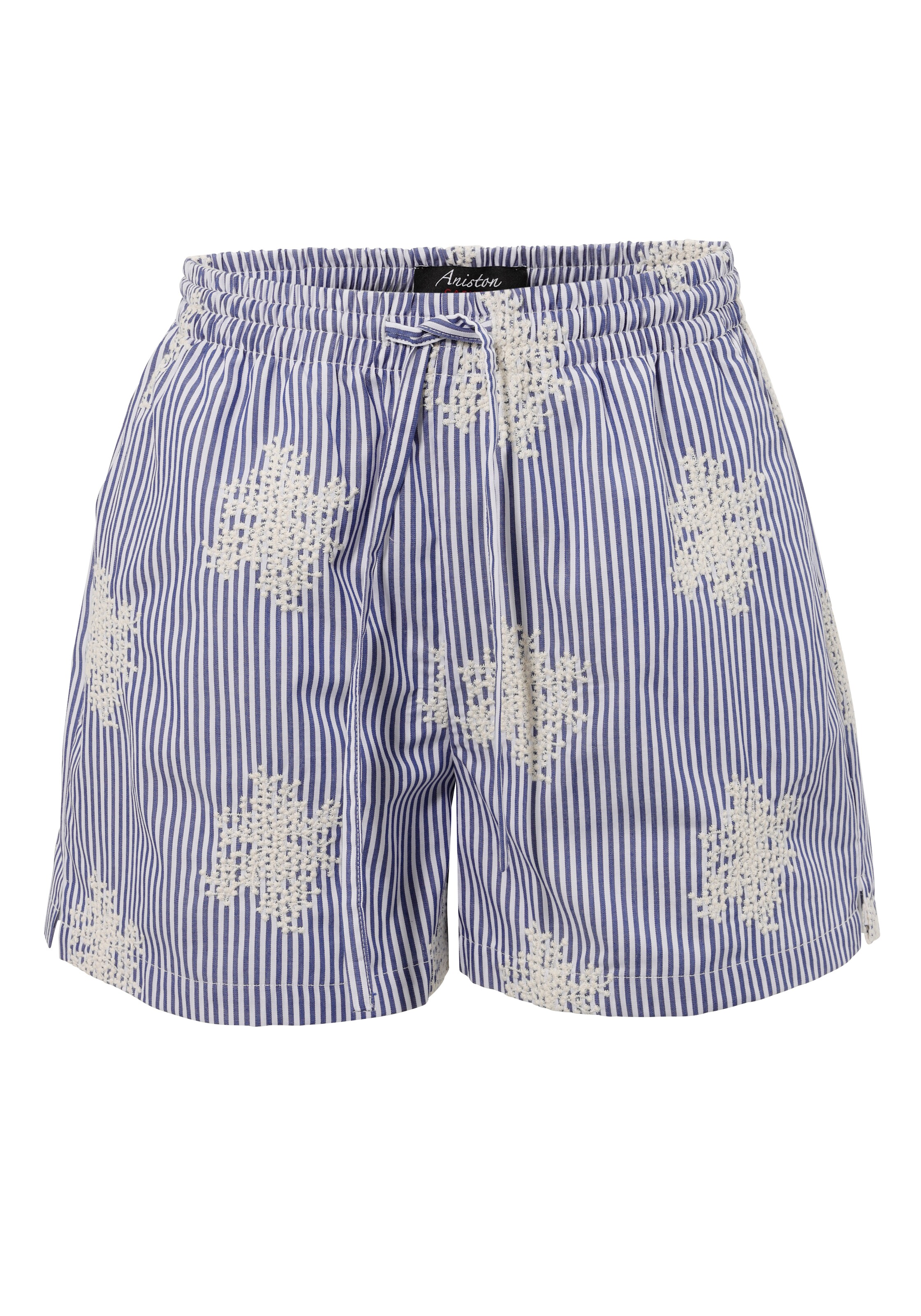 Aniston CASUAL Pyjamahose in Blau: Vorderseite