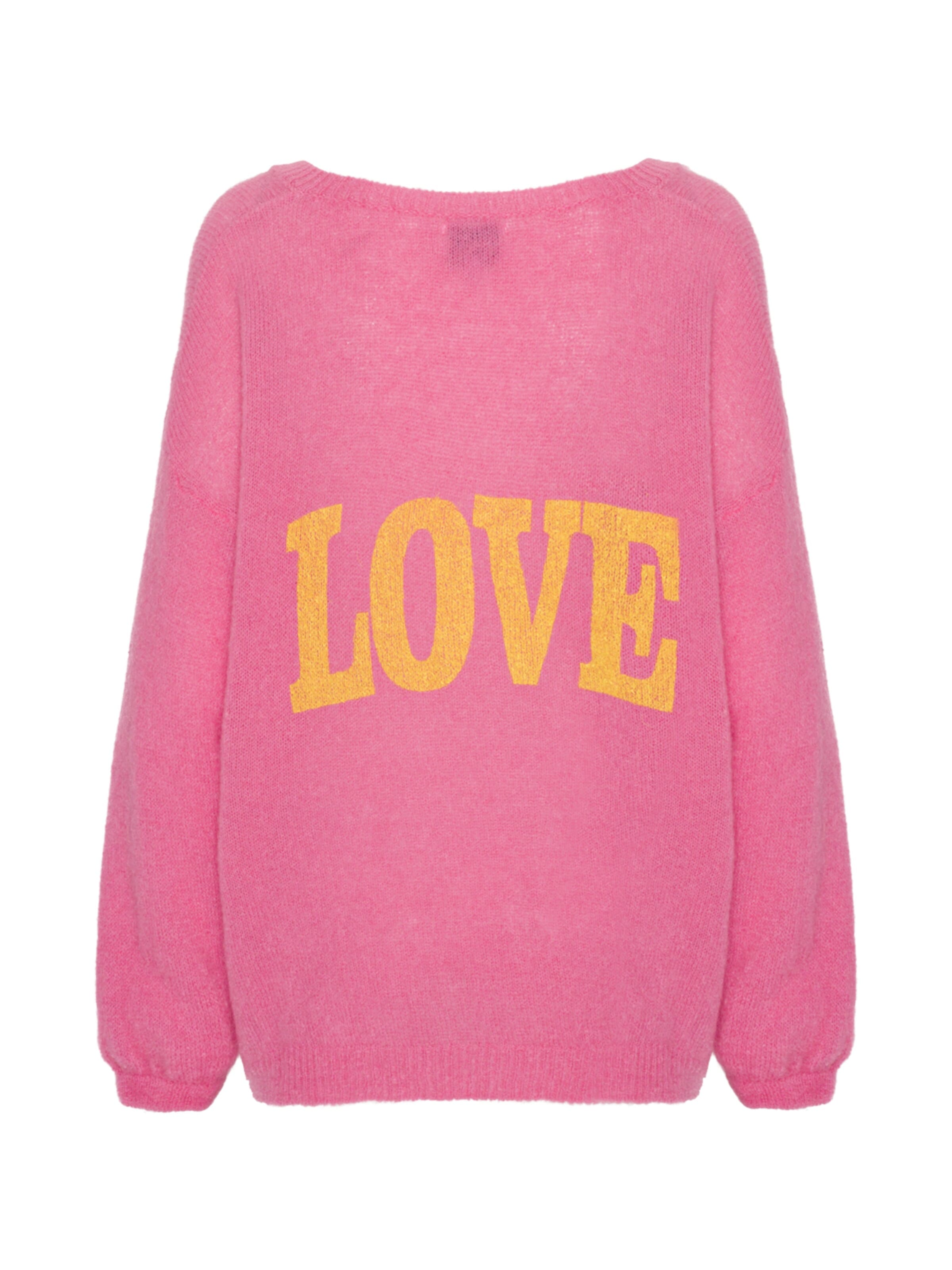 americandreams Oversizepullover 'Silja'‌‌ in Pink