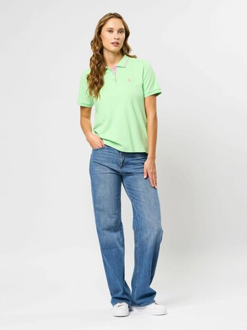 U.S. POLO ASSN. Shirt 'Holly' in Grün