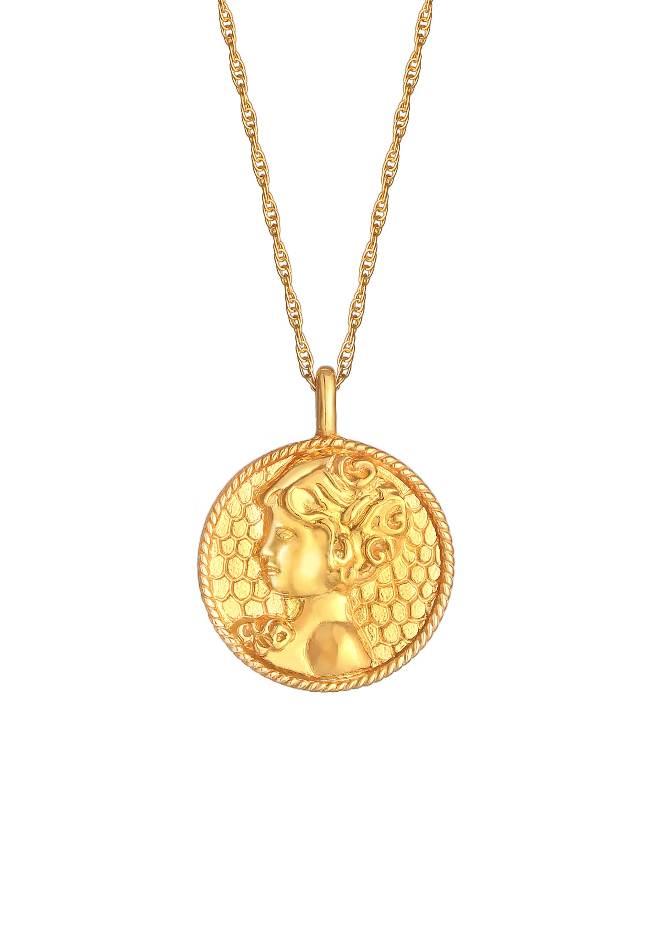 ELLI Halskette Sternzeichen - Jungfrau in Gold