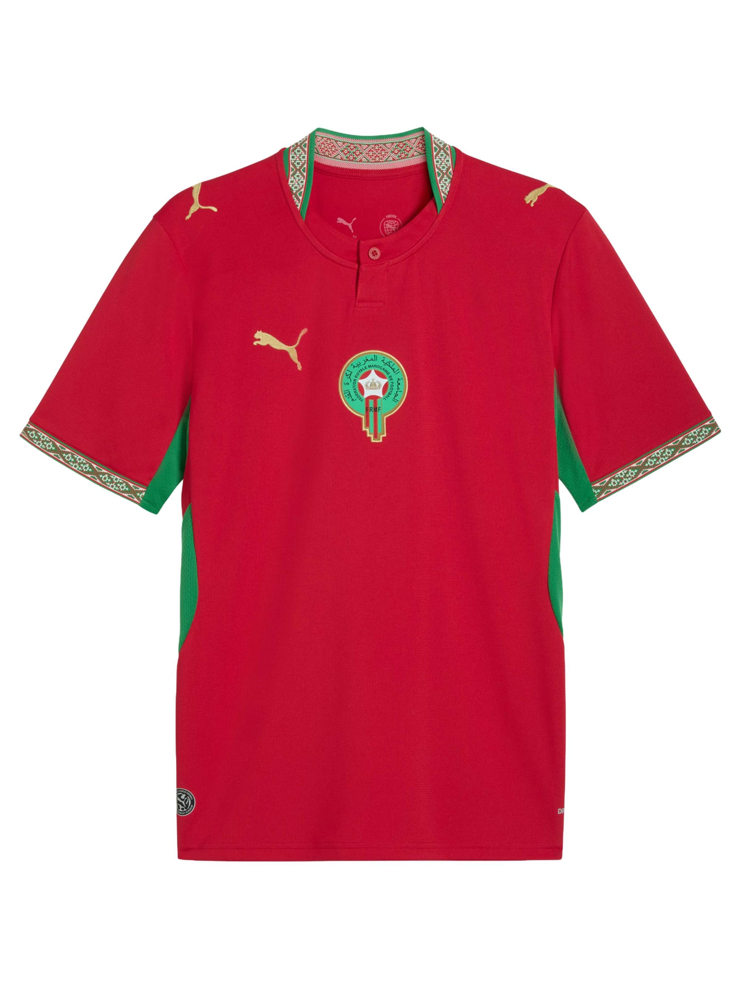 PUMA Jersey 'Marokko 2026' in S in Red, Item view
