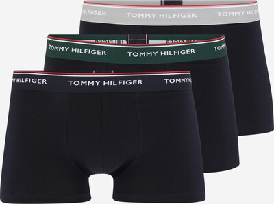 Tommy Hilfiger Underwear Boxers 'Essential' en bleu nuit / gris / vert / blanc, Vue avec produit