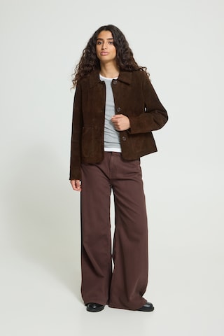 ICHI Übergangsjacke in Braun