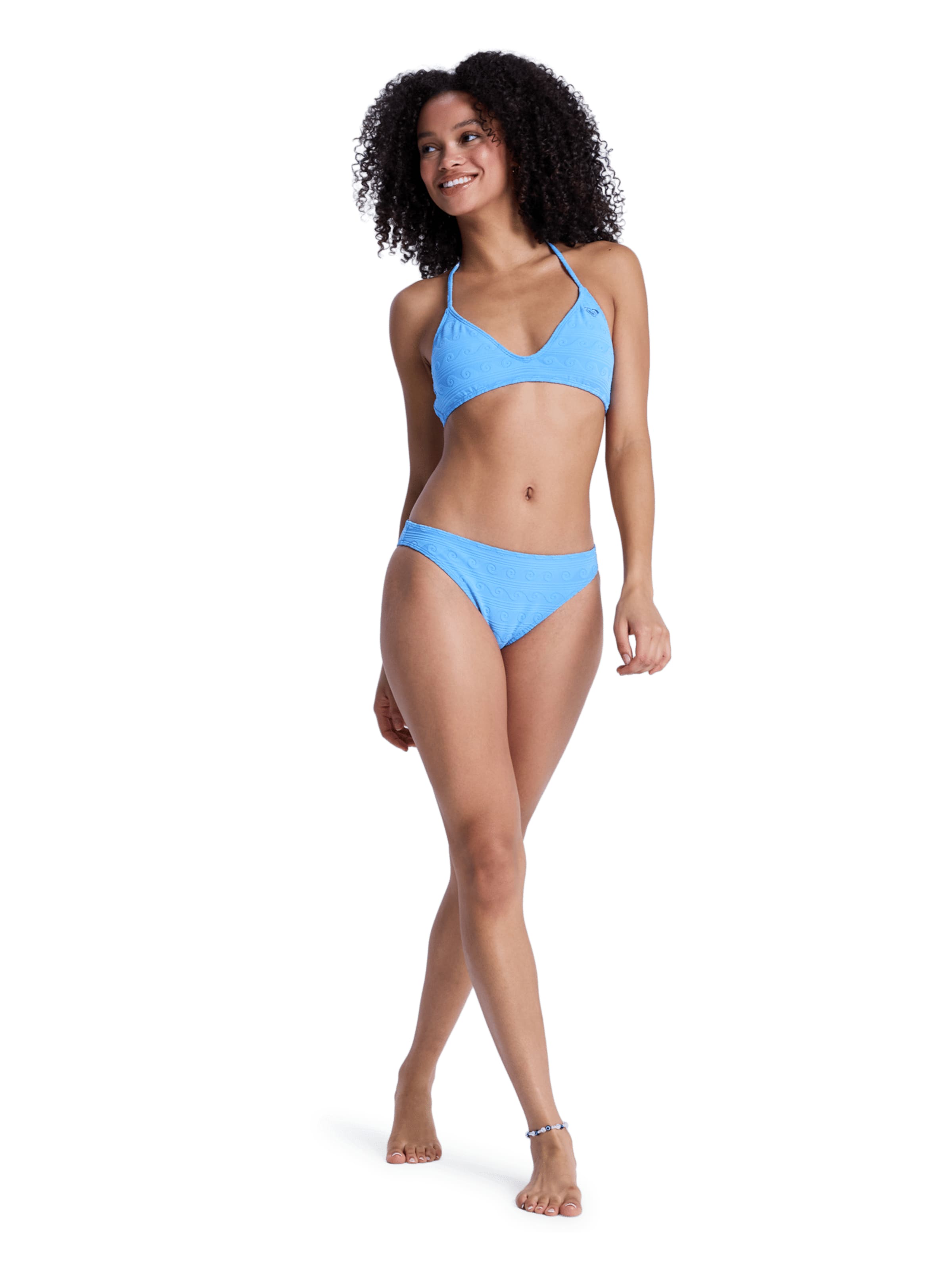 ROXY Balconette Bikinitop 'Paradise Wave' in Blau