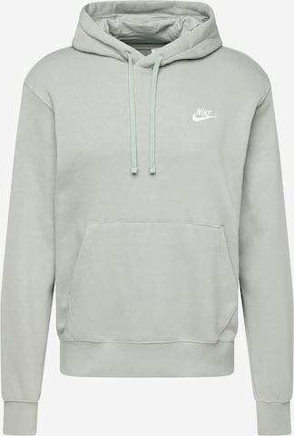 Nike Sportswear - Sudadera 'Club Fleece' en verde: frente