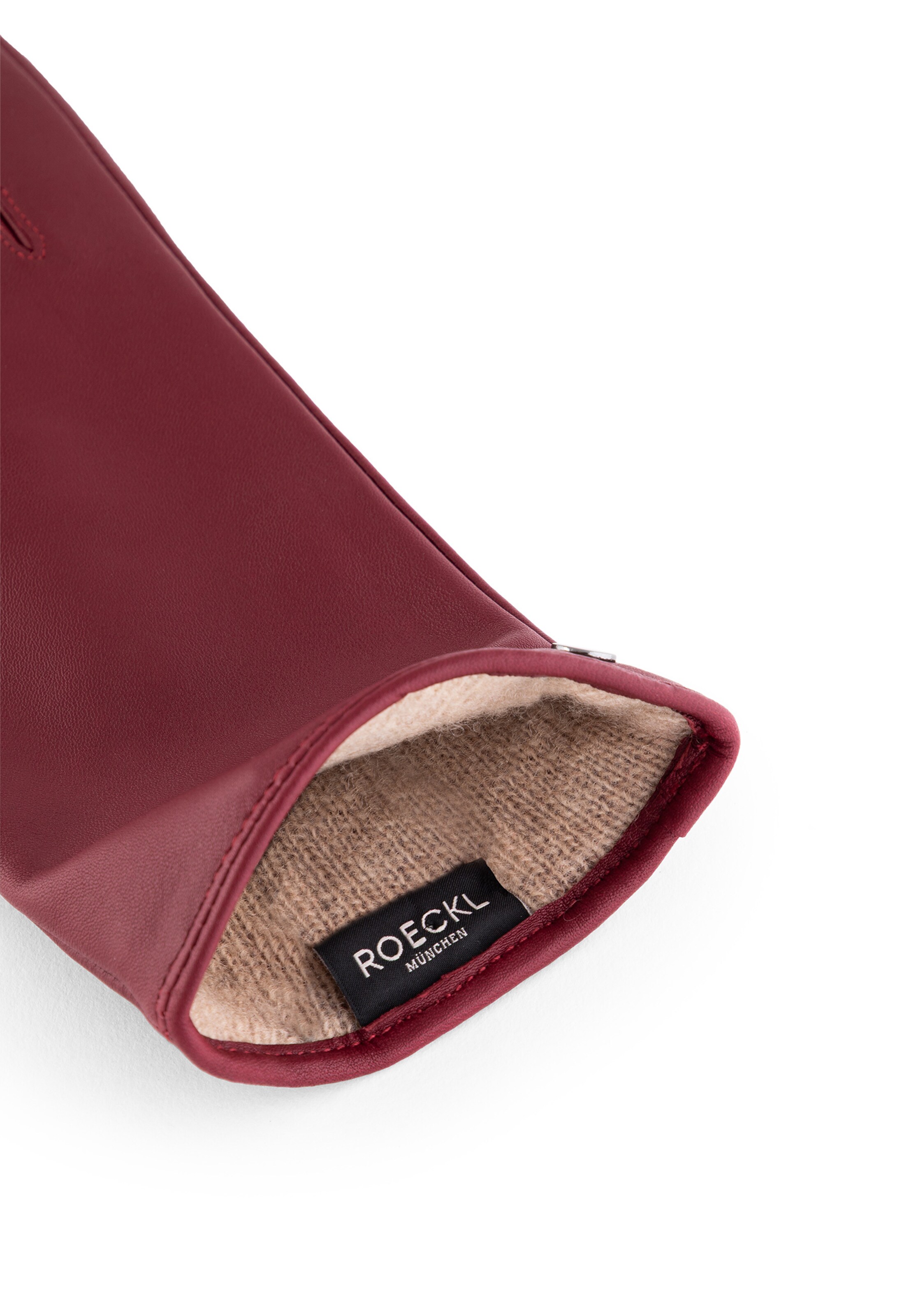 Roeckl Full finger gloves 'PAVIA' in Red