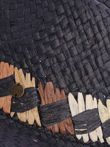 Amichi - Sombrero 'Sombrero para mujer Jeune de fibras naturales trenzadas' en negro