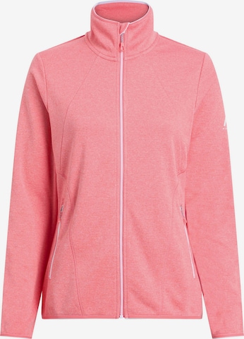 MCKINLEY Athletic Fleece Jacket 'Roto II' in Pink: front