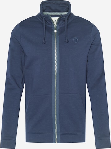 TOM TAILOR Sweatjacke in Blau: predná strana